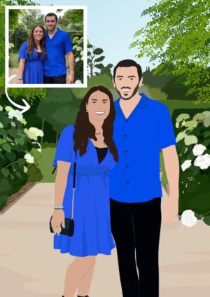 illustration personnalisée en ligne