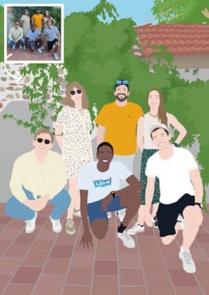 image personnalisée famille