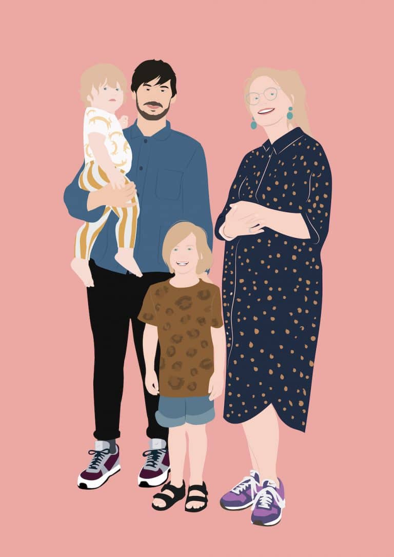 tableau personnalisé famille