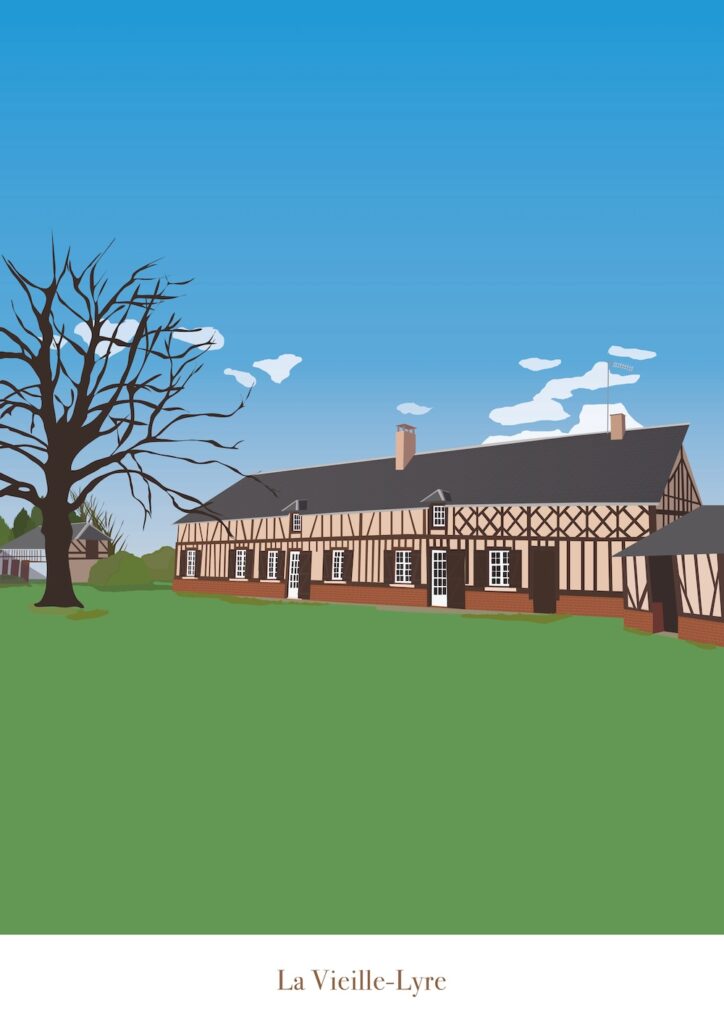 affiche maison de famille